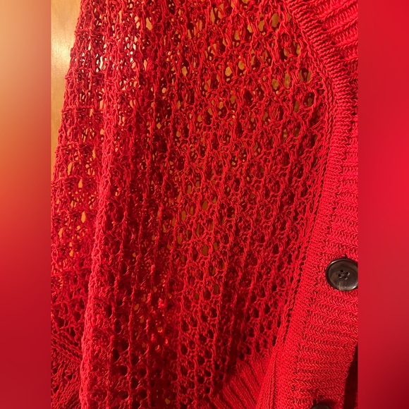 Madewell Open-Stitch V-Neck Cardigan - Picture 4 of 8